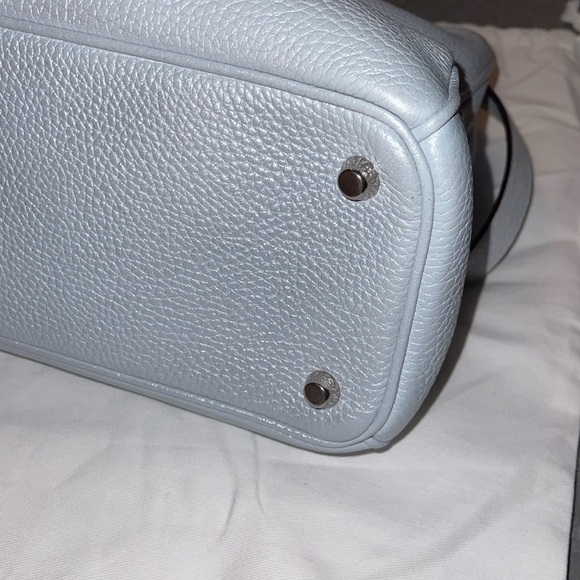 Preloved Dior VIP grey satchel excellent condition comes with dust bag . - Picture 9 of 14